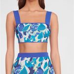 STAUD  Zola Crop Top Squareneck Pacific Paradise Photo 5