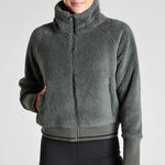 Athleta  Tugga Sherpa Jacket Bali green (Size XXS) Photo 0
