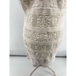 Olive & Oak crochet knit mini dress cream white women’s Size Large cotton boho Photo 4