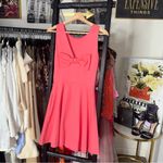 Kate Spade  Coral Bow Back Fit And Flare Mini Dress Womens Size 4 EUC Photo 7