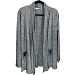Athleta Pose Wrap Open Front Cardigan Sweater Gray Size XS Cozy Athleisure yoga Photo 2