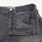 Dynamite Denim Claudia‎ Jean Shorts Sz 29 Black Distressed Frayed Grunge Edgy Photo 5