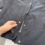 Calvin Klein Calvin‎ Klein Jacket Womens Small Black Water Resistant Breathable Shell Hooded Photo 8