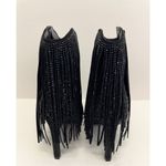 INC Boots Size 6 Black Western Ankle Booties Pointed Toe Evening Shoes NEW Black Photo 6