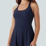 Halara NEW  Size M Lace 2 in 1 Mini Dance Active Dress with Pockets Easy Peezy Photo 0