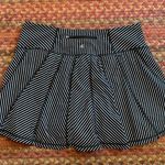 Kyodan BLACK & WHITE STRIPE MINI SKIRT SKORT TENNIS PICKLE BALL Photo 3