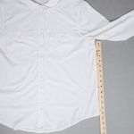 Eddie Bauer  Womens Classic Fit White Long Sleeve Button Down Shirt Large Photo 15