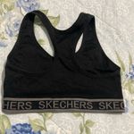 Skechers Sketchers Seamless 4 Way Stretch Sports Bra Women’s Size Medium Black Color Photo 2