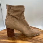 Steve Madden Nourish Faux Suede Square Toe Ankle Boots Block Heel Women's 9.5M Photo 4