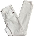 Levi's 501 Premium Skinny Distressed Jeans White Size 24 Photo 6