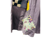 Katy The Flower Lady Vintage Patchwork RARE Dress Size 12 Festival Hippie Boho Blue Photo 7