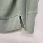 PINK - Victoria's Secret Pink Victoria Secret Moss Green Quarter Zip Pullover Sweater Oversized Womens S Photo 6