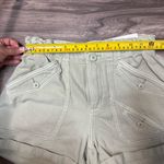 American Eagle America Eagle Size 2 Shorts Baggy Stretch Mid Rise Cuff Pockets Green Photo 6