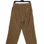Jillian Jones 100% Linen Brown Lagenlook Pants Size 10 Photo 1