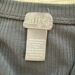 Tilly's Blue V-Neck  Top Photo 2