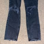 Abercrombie & Fitch Abercrombie &‎ Fitch A&F Curve Love ‘90s Straight Ultra High Rise Black Jeans 24 Photo 5