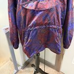 Obermeyer Vintage‎ 90's Obermyer Women's Ski Jacket Pink Red Floral Satin Windbreaker Coat Photo 2