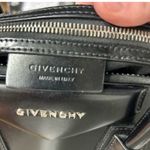 Givenchy  Antigona Black Leather Satchel Shoulder Bag Made n Italy Authentic EUC Photo 3