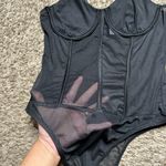 Rue 21 Mesh Black Bodysuit Photo 1