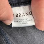 J Brand Women's Willow Verve Dark Wash Moto Style Skinny Mid-Rise Jeans Size 25 Photo 11