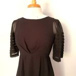 Max and Cleo  Olivia Little Black Short Sleeve Dress Size 4 Photo 1
