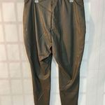 EXPRESS NWT Brown Gray Stretchy Solid Faux Fur Leather Leggings Size XL Photo 3
