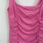 Aritzia  Wilfred Pink Mini Ruched Party Rushing Lydia Barbie Dress Size Xs Photo 1
