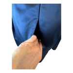 Jill Stuart Jill Dress Women 4 Navy Blue Satin Strapless Back Bow Mini NWT Party Photo 6