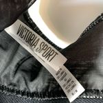 Victoria's Secret Women's VSX Heathered Racerback Sports Bra Gray Black Medium Photo 1