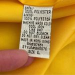 Lacoste Unisex Yellow Sportswear Outwear Wind Jacket Oversized Zipper SZ L Photo 3