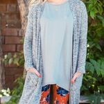 LuLaRoe Sarah Duster - Cardigan, Variegated Blue XS, NWT! Photo 9