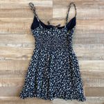 Reformation Fraise Dress Elyse Mini Blue Floral Size 8 Photo 2