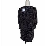 ZARA NWT  Bloggers Fav Puff Sleeve Sheer Textured Floral Dress Photo 9