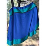 Nicole By Nicole Miller Blouse XS Asymmetrical One Photo 2