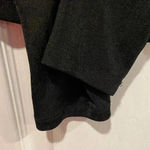 Princess Polly  Black Stretchy Snap Front Long Sleeve Collared Top Size 12 Photo 4