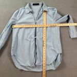 LIONESS Button Down Collared Shirt Women XS Light Blue Australia Front Closure Photo 2