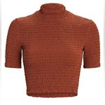 ALC Frank A.L.C.
Dana Smocked Mock Neck Top SIZE XS Photo 1