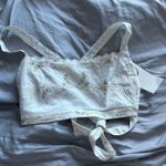 ZARA  Embroidered Open Back Top Photo 0