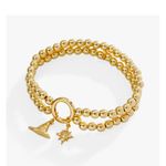 ALEX AND ANI Harry Potter™ Sorting Hat Duo Charm Double Stretch Bracelet Photo 1