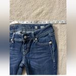 Miss Me Women's Low Rise Jegging Dark Wash Distressed Jeans Size 27 Photo 9