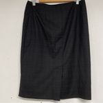 Classiques Entier  Grey Plaid Ruffled Pencil Skirt Academia 6 Preppy Whimsigoth Photo 6