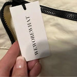 We Wore What  Half Zip Cropped Jacket Cream NWT Trendy Lightweight Photo 5