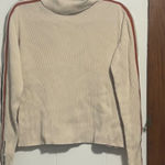 Harley Davidson Womens Beige Ribbed Turtleneck Sweater Long Sleeve Logo XL Size undefined Photo 0