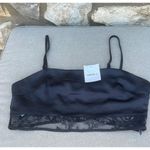 Forever 21  black crop camisole size medium NEW Photo 6