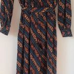 Modcloth Everything and More Wide-Leg Jumpsuit - Teal Floral Print Photo 4