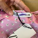 ZARA  Pink Floral Satin Slip Dress Photo 6