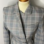 Ottolinger Grey Glen Check Single Breast‎ Cotton Wool Blazer Gray Size undefined Photo 6