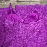Morgan & Co. Fuchsia Lace Maxi Dress Purple Size undefined Photo 9