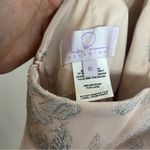 Hayley Paige Occasions NWT 5903 Blush Almond Cashmere Tulle Gown Maxi Dress 6 Photo 7