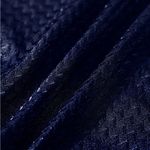 Berlook Navy Textured Backless One Photo 8